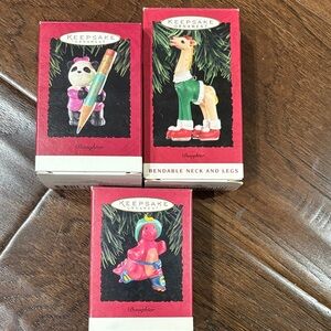 Hallmark Keepsake Ornaments - Red, Green, White